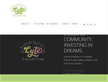Tablet Screenshot of lytecollective.org
